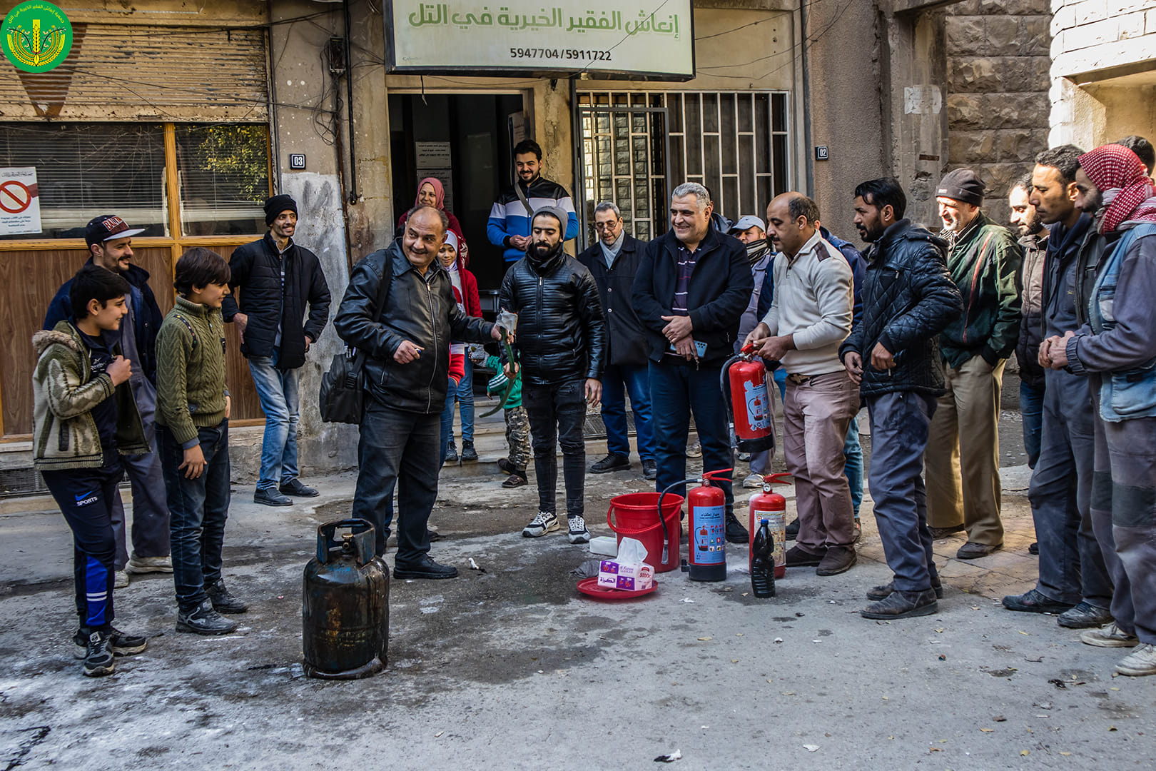 طرق إخماد الحرائق وطرق الإخلاء المنظم